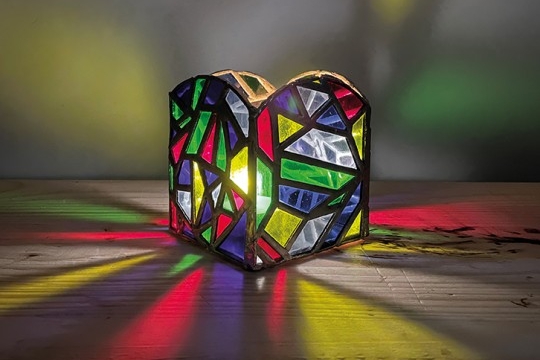 vitrail - peinture sur verre